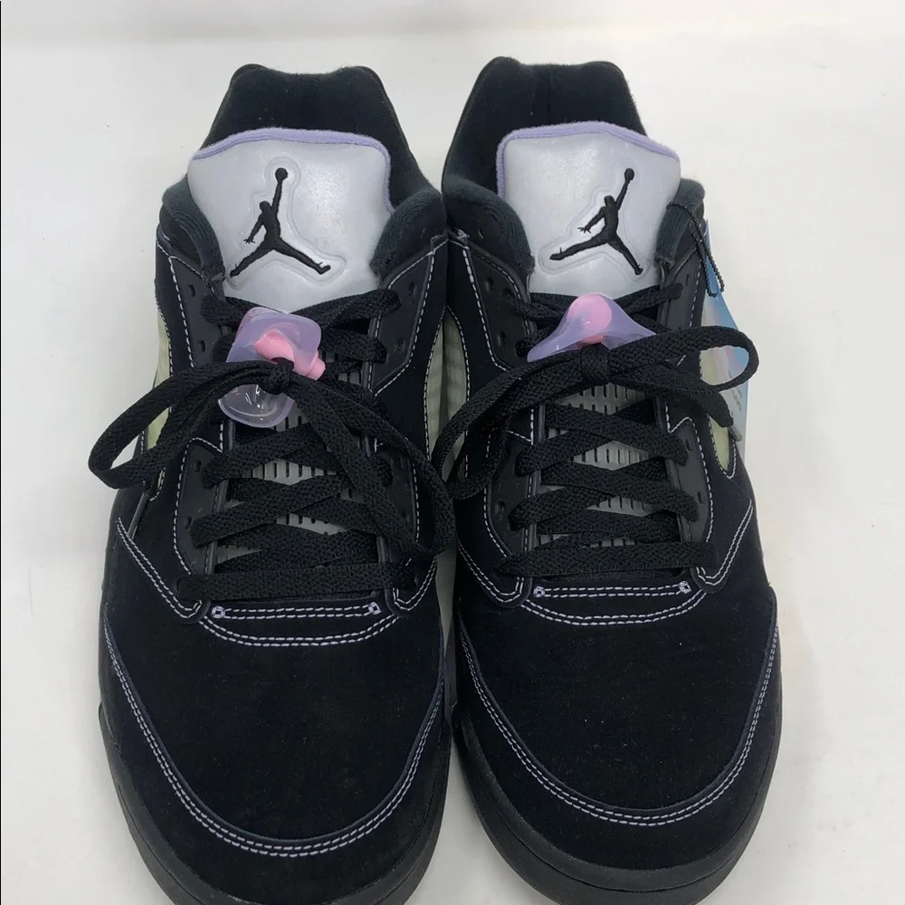 Air Jordan 5 Retro Low Dongdan DX4355-015 Black Pink Sneakers - Size 13